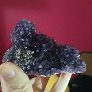 Amethyst stalactite